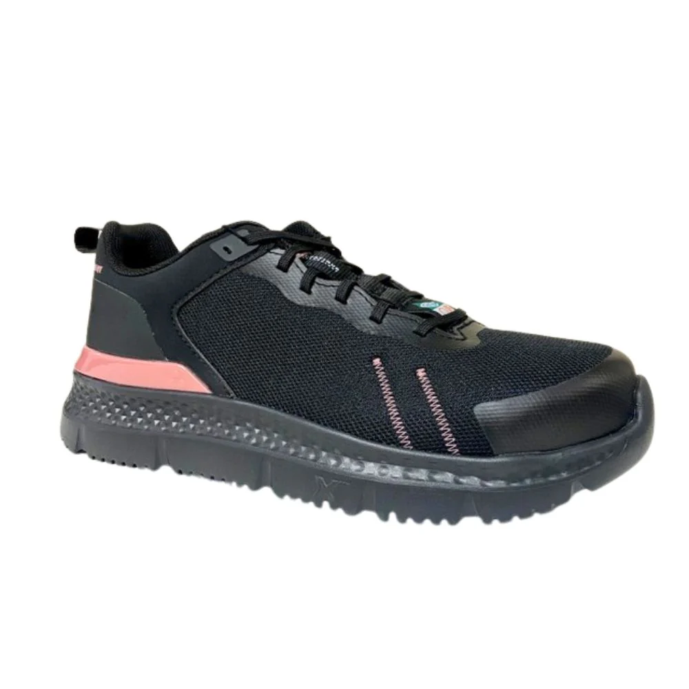 Chaussure athlétique de sécurité Setra Timberland PRO pour femmes, à embout composite TB0A5PUJ001 - Noir/Rose - Image 2