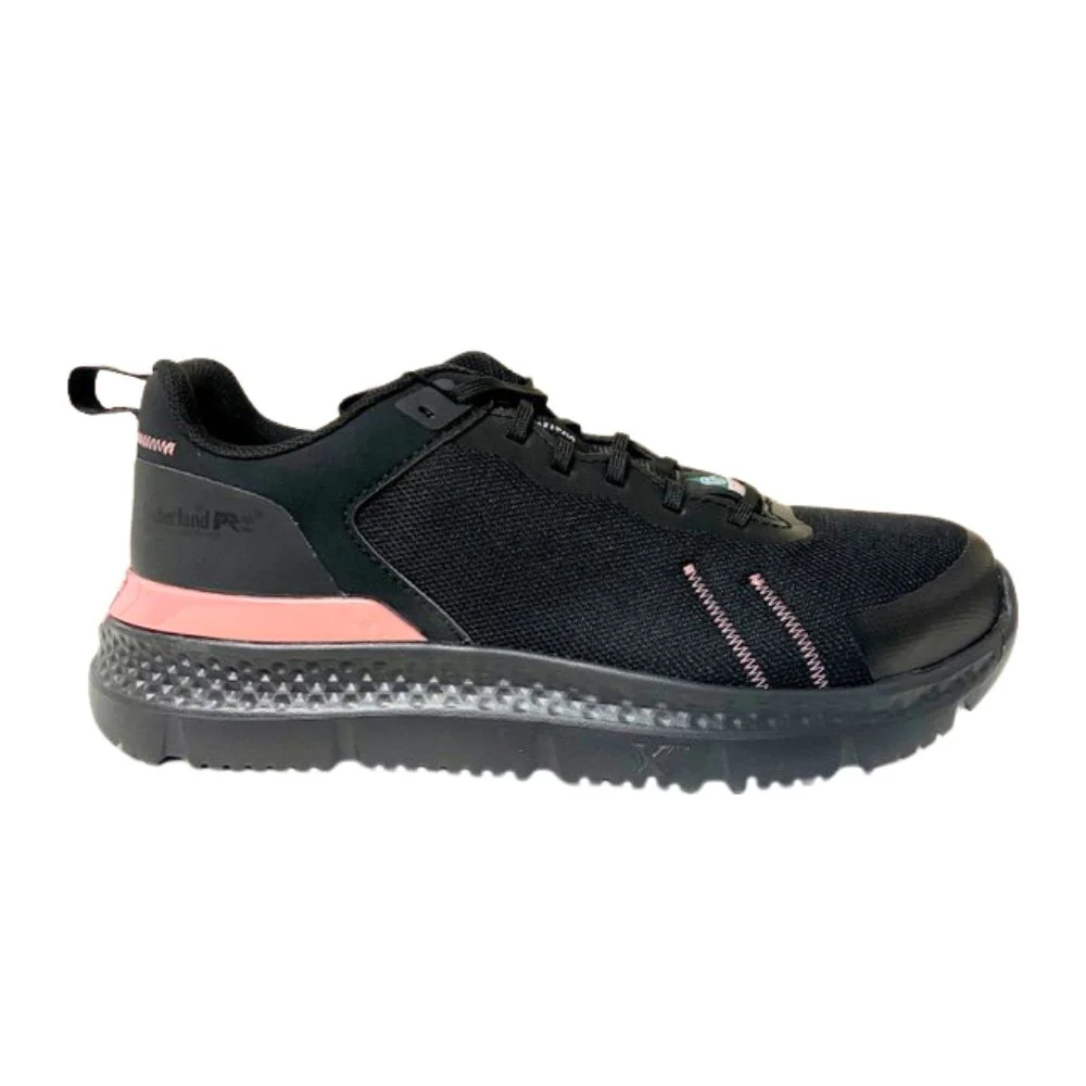 Chaussure athlétique de sécurité Setra Timberland PRO pour femmes, à embout composite TB0A5PUJ001 - Noir/Rose - Image 3