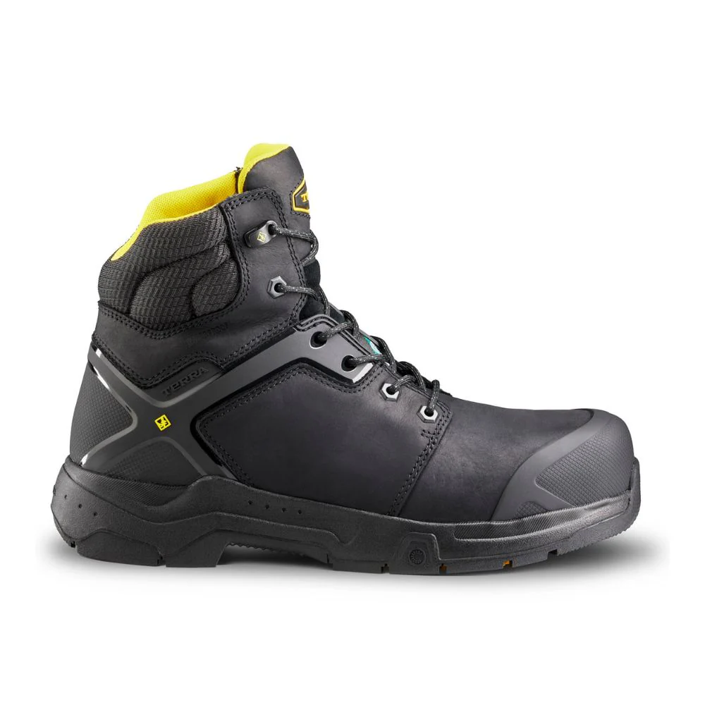 Botte de sécurité imperméable Carbine Terra 6po pour hommes, à cap de composite TR0A8395BLK - Noir - Image 2