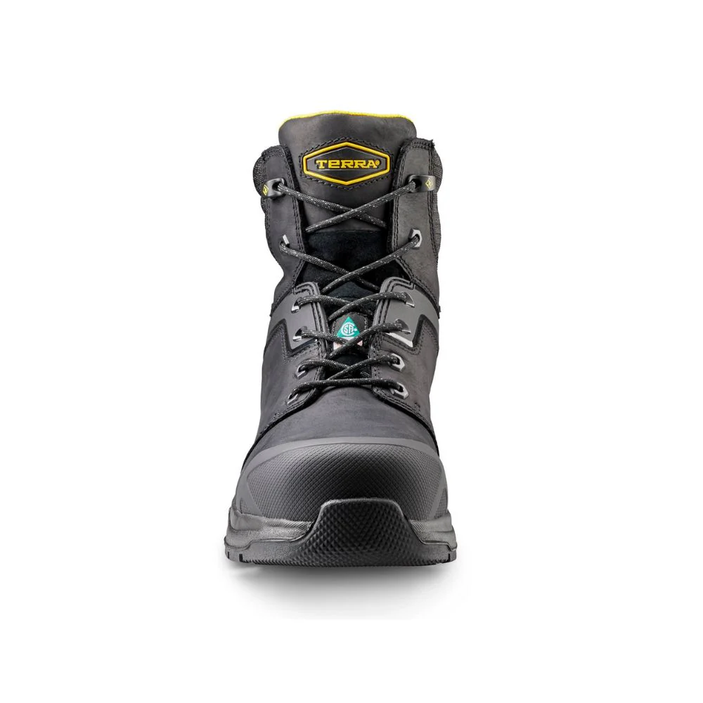 Botte de sécurité imperméable Carbine Terra 6po pour hommes, à cap de composite TR0A8395BLK - Noir - Image 5