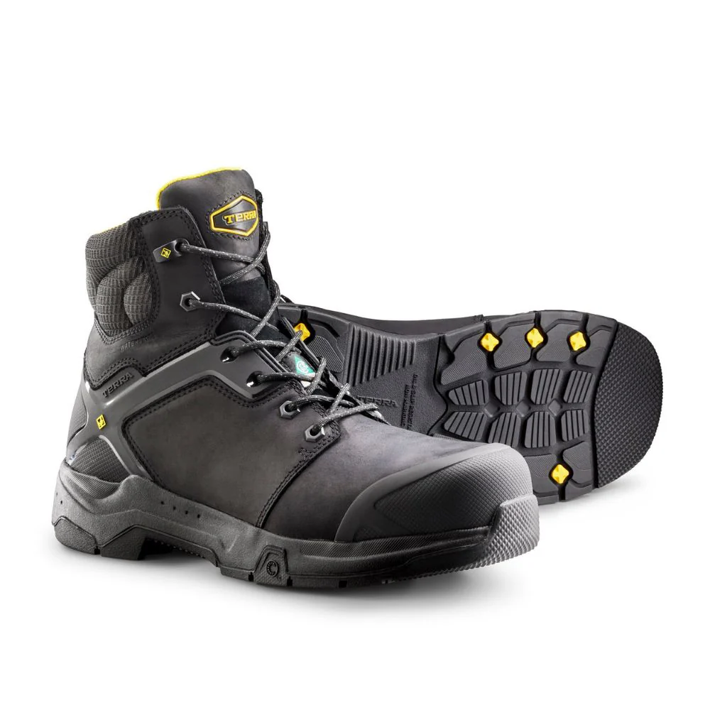 Botte de sécurité imperméable Carbine Terra 6po pour hommes, à cap de composite TR0A8395BLK - Noir - Image 8