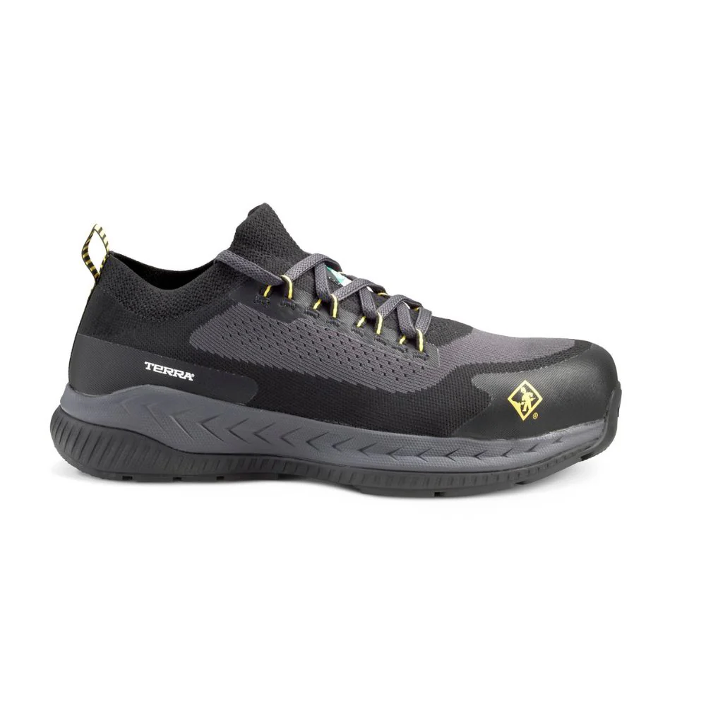 Chaussure de sécurité athlétique Terra Eclipse TR0A4T8NBLY pour hommes à cap de composite - NOIR - Image 2