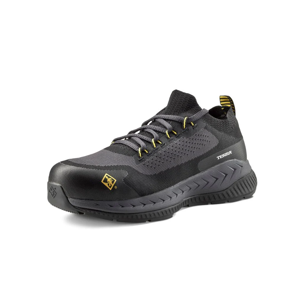 Chaussure de sécurité athlétique Terra Eclipse TR0A4T8NBLY pour hommes à cap de composite - NOIR - Image 6