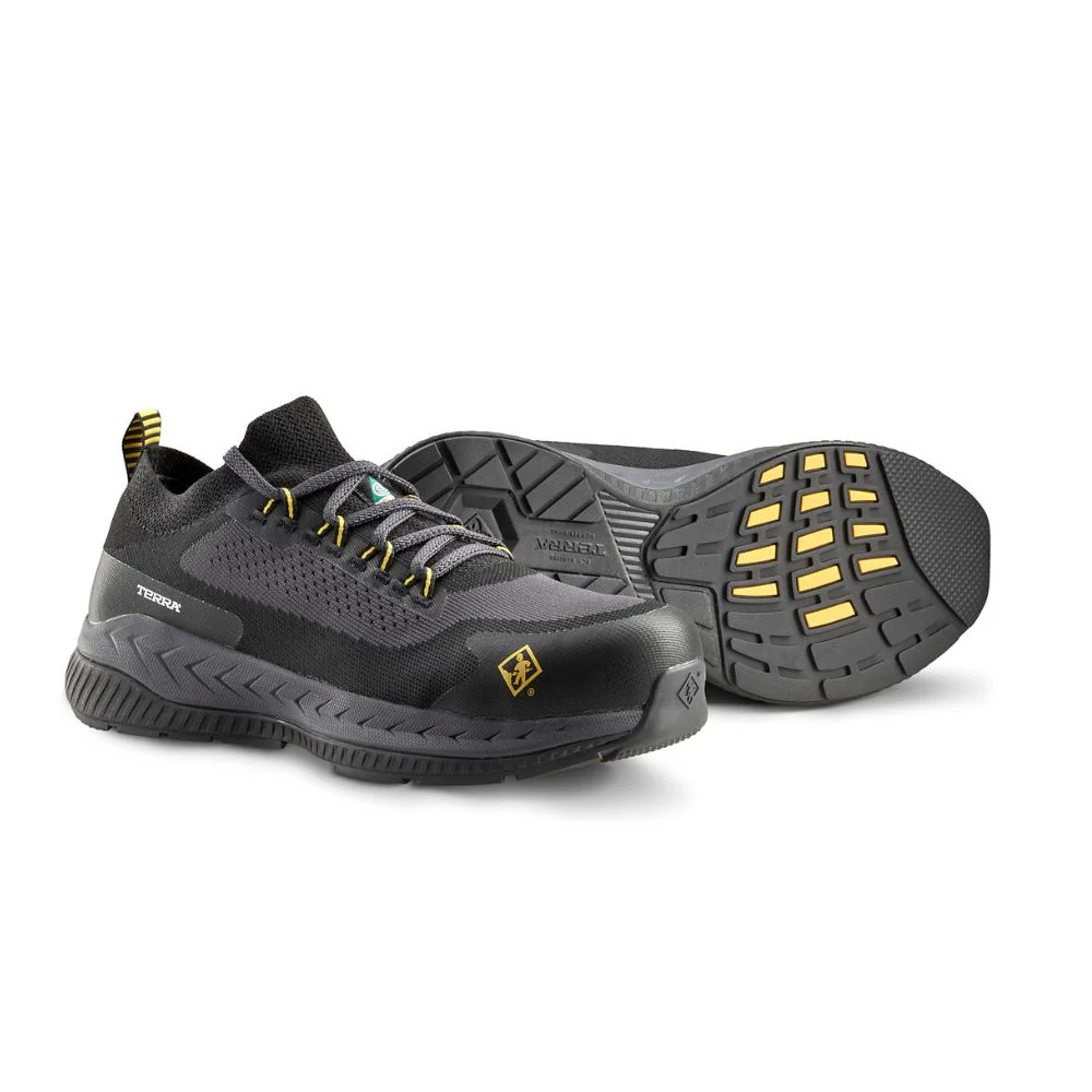 Chaussure de sécurité athlétique Terra Eclipse TR0A4T8NBLY pour hommes à cap de composite - NOIR - Image 7