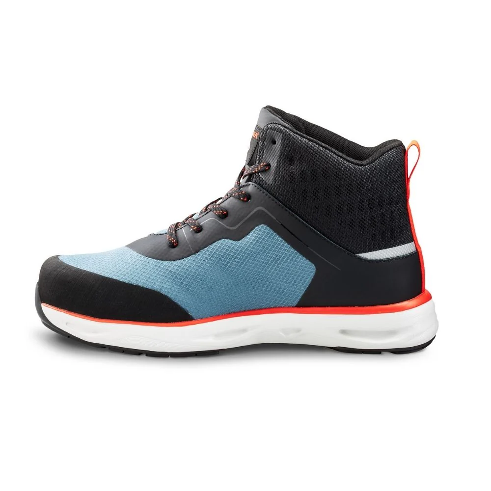 Chaussure de sécurité athlétique Terra Lites MID TR0A4NRTFR0 unisexe à embout composite - Bleu/rouge - Image 4