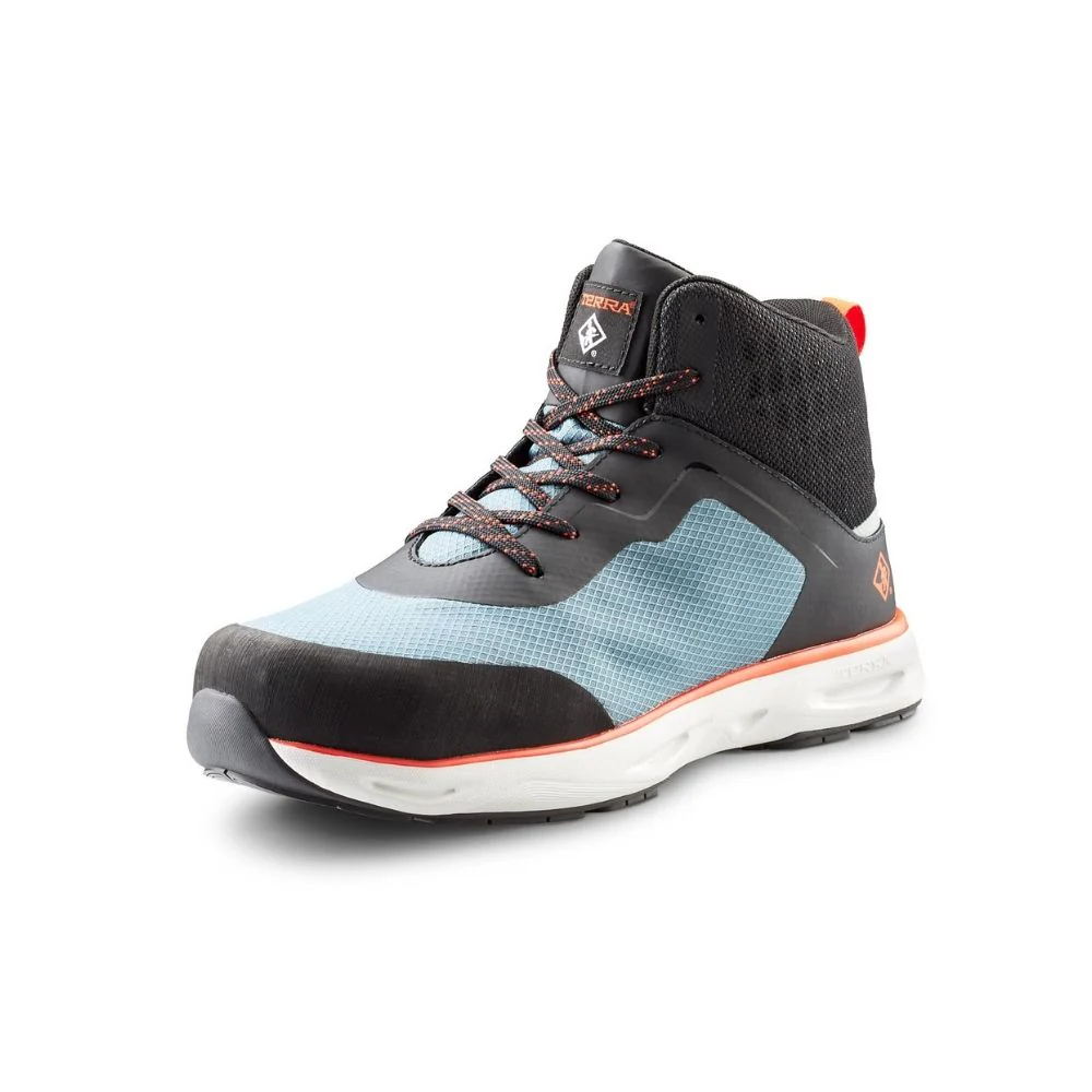 Chaussure de sécurité athlétique Terra Lites MID TR0A4NRTFR0 unisexe à embout composite - Bleu/rouge - Image 6