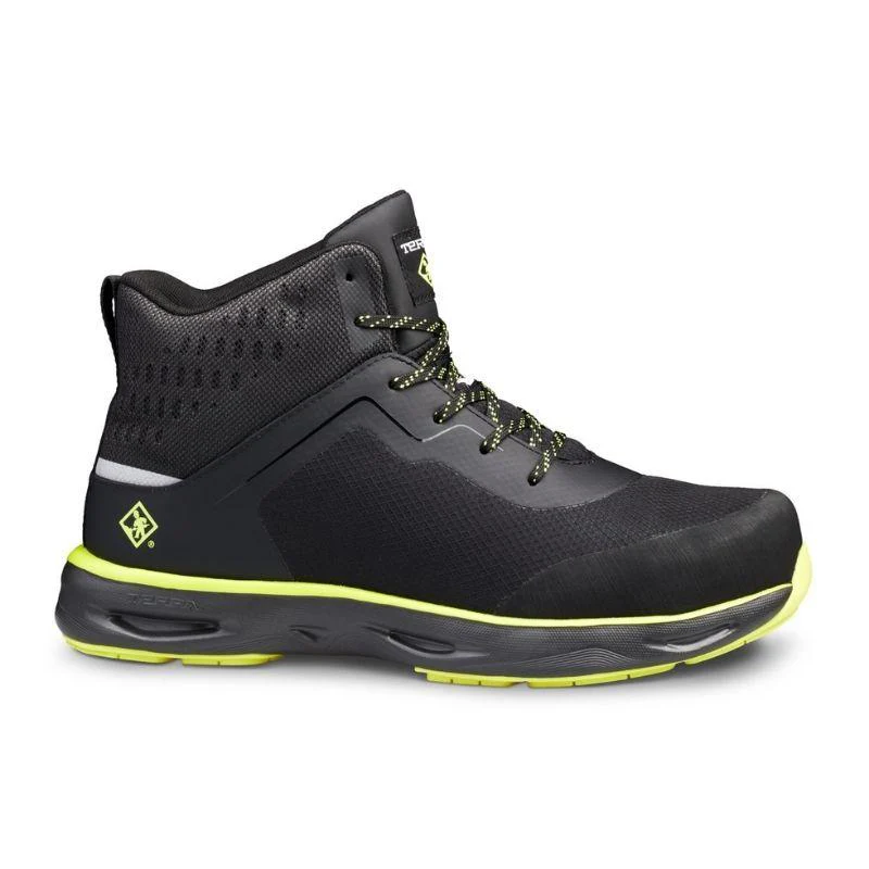 Chaussure de sécurité athlétique Terra Lites MID unisexe à cap de composite TR0A4NRTA35 - Noir/Jaune - Image 2