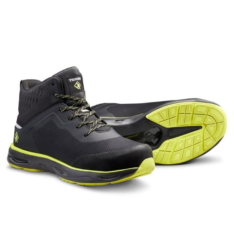Chaussure de sécurité athlétique Terra Lites MID unisexe à cap de composite TR0A4NRTA35 - Noir/Jaune - Image 8