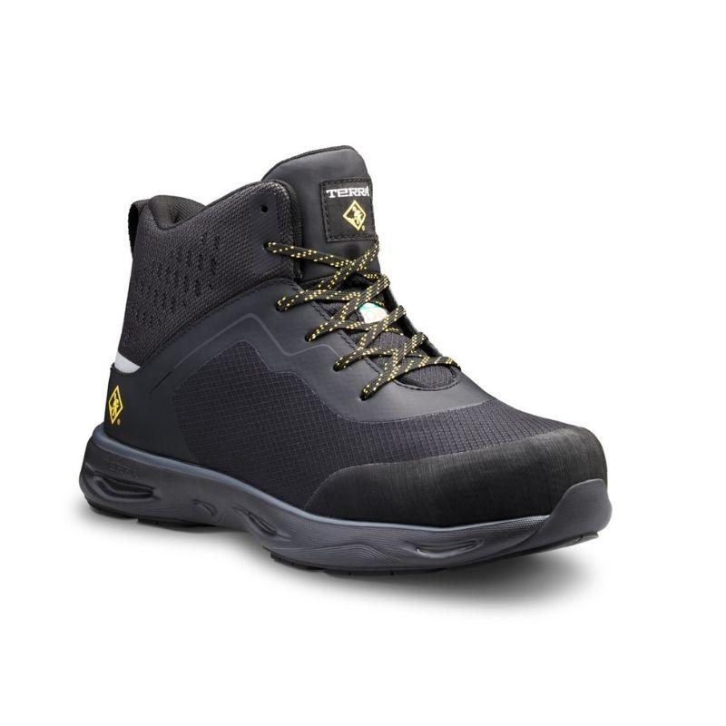 Chaussure de sécurité athlétique Terra Lites MID unisexe à cap de composite TR0A4NRTBLK - Noir - Image 2