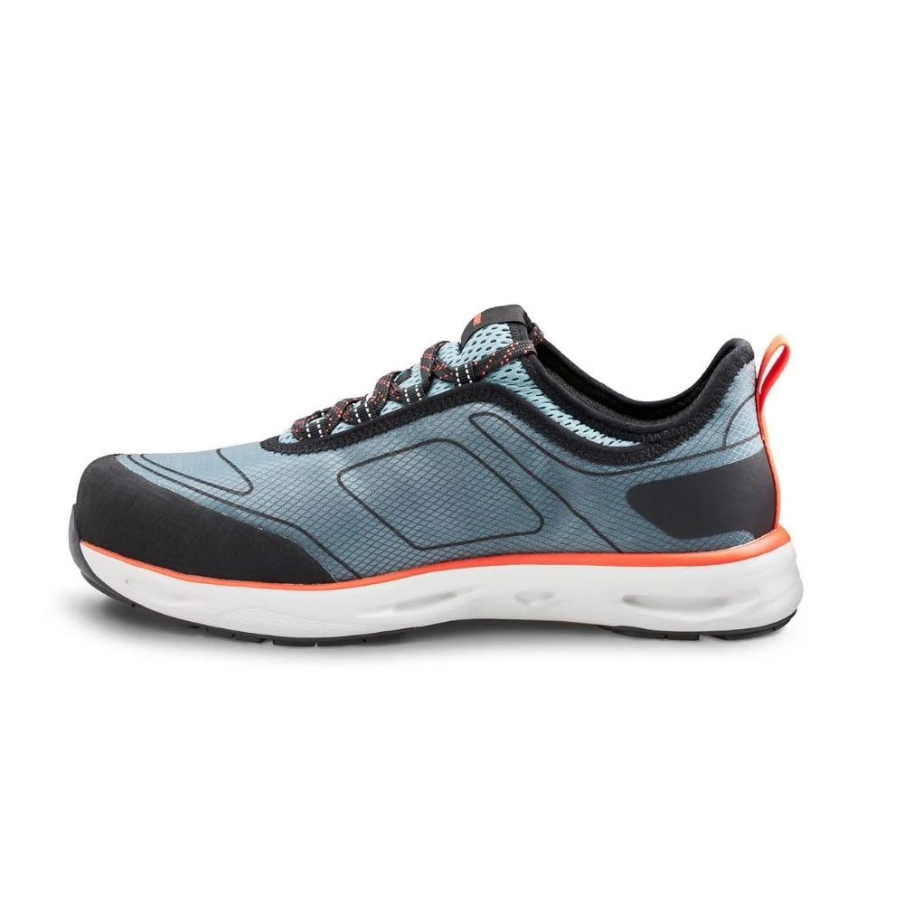 Chaussure de sécurité athlétique TR0A4NRBFR Terra Lites unisexe à embout composite - Bleu / Rouge - Image 4