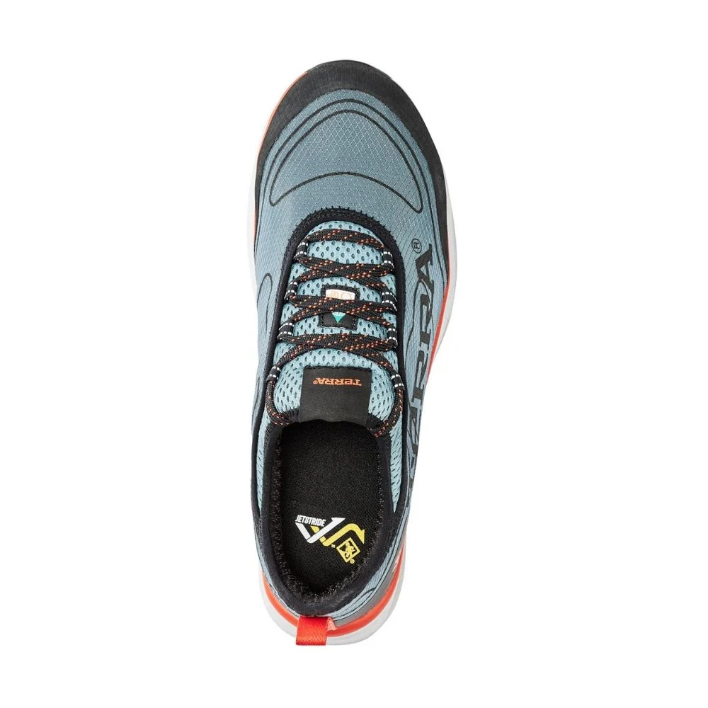 Chaussure de sécurité athlétique TR0A4NRBFR Terra Lites unisexe à embout composite - Bleu / Rouge - Image 9