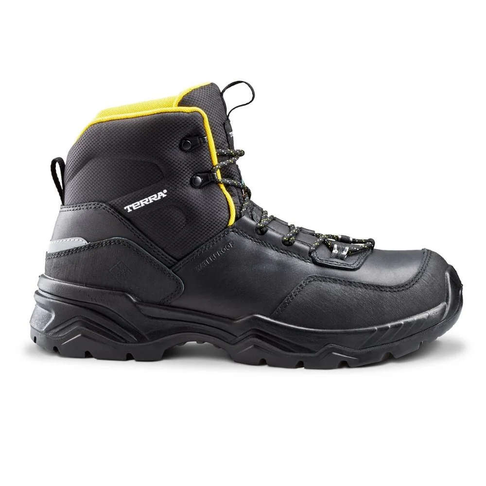 Chaussure de sécurité imperméable Conway Terra pour hommes, à embout composite TR0A4NS4BLK - Noir - Image 3