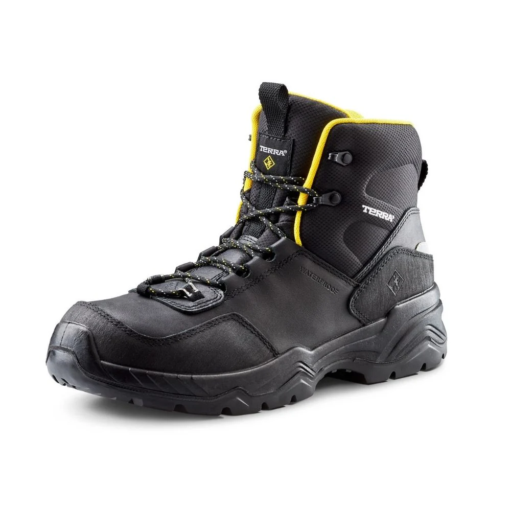 Chaussure de sécurité imperméable Conway Terra pour hommes, à embout composite TR0A4NS4BLK - Noir - Image 4