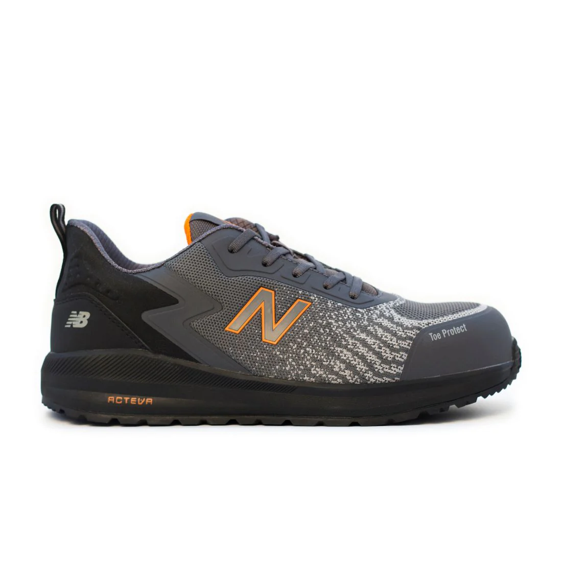 Chaussure de sécurité CSA légère à embout composite Speedware de New Balance pour hommes MCSPEHP-G - Gris/Orange - Image 3