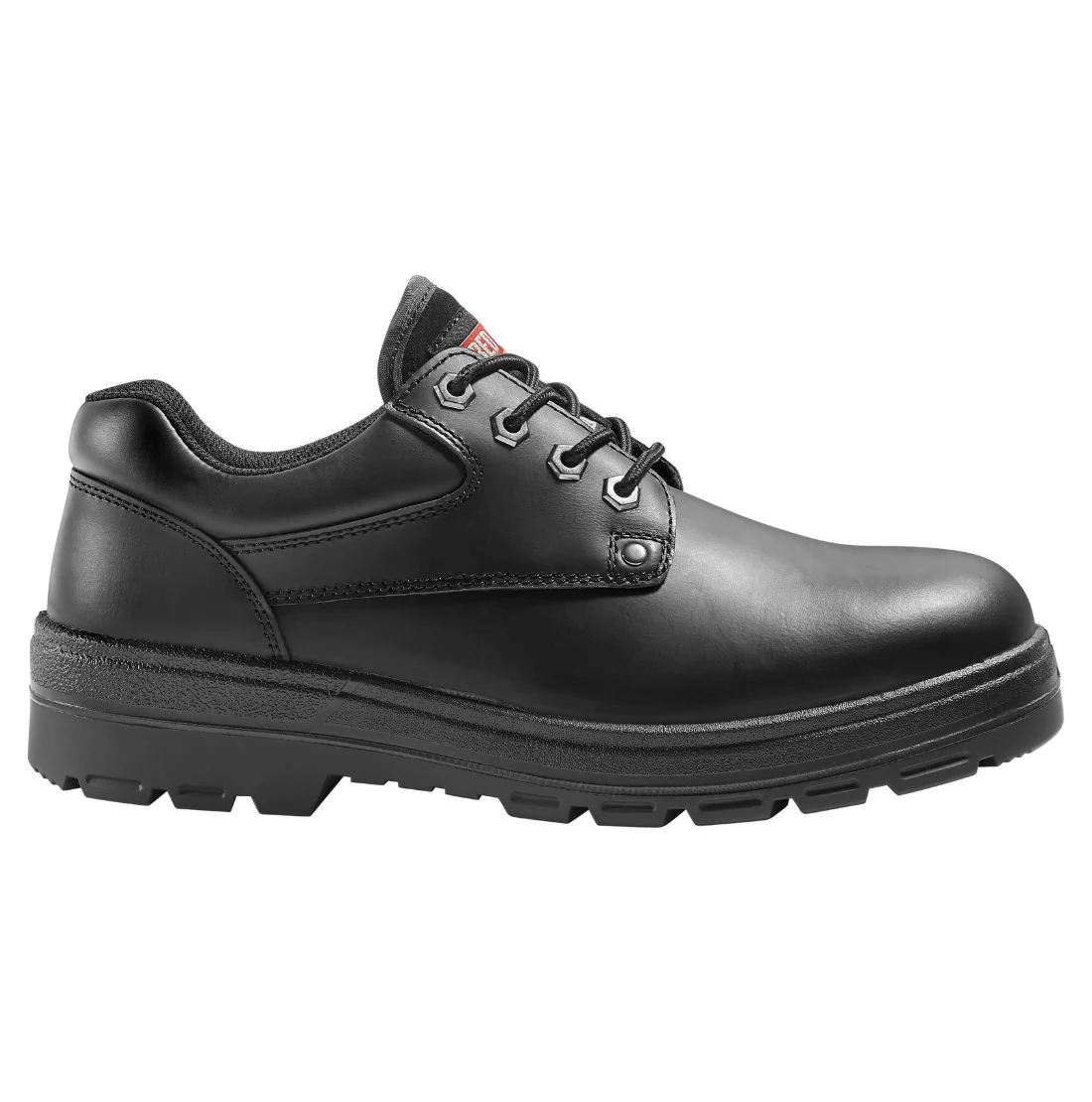 Chaussure de sécurité de travail à embout en acier pour homme Red Kap Emmett 1040BK - Noir - Image 2