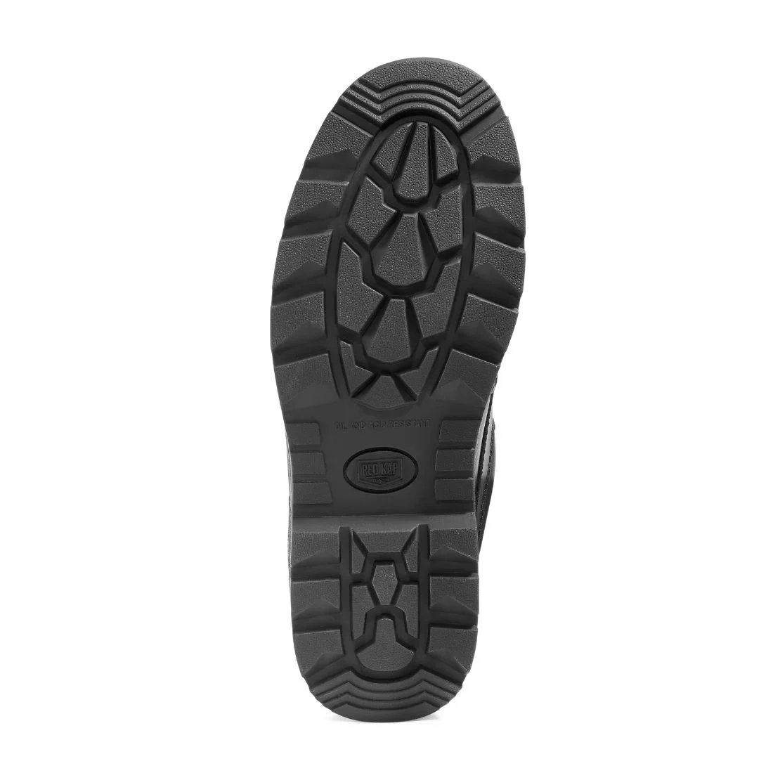 Chaussure de sécurité de travail à embout en acier pour homme Red Kap Emmett 1040BK - Noir - Image 5