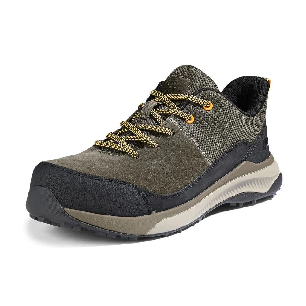 Chaussure de sécurité et de athletique Kodiak Quicktrail en cuir à bout composite pour femmes 835AFS - Vert Fossile - Image 3