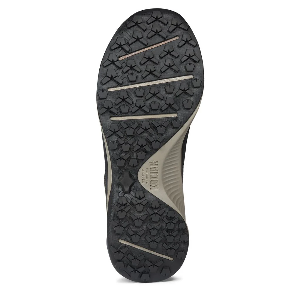 Chaussure de sécurité et de athletique Kodiak Quicktrail en cuir à bout composite pour femmes 835AFS - Vert Fossile - Image 8