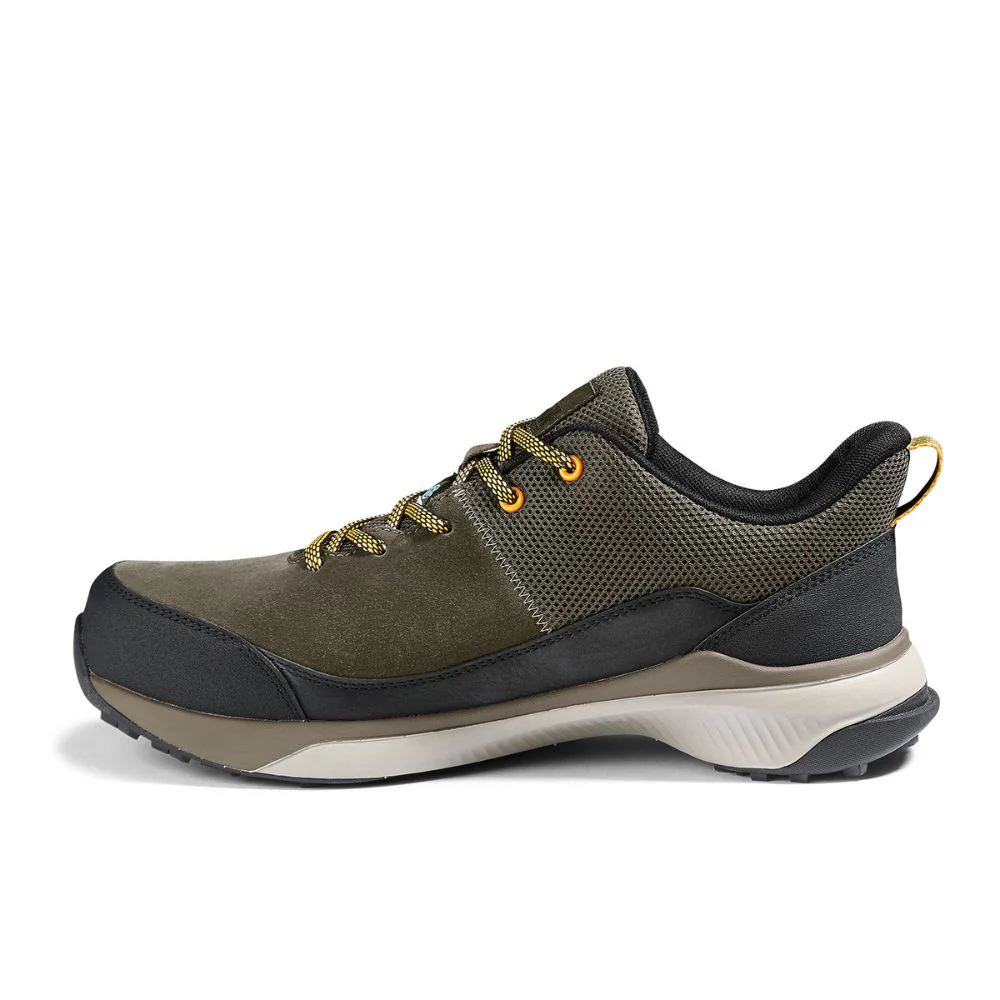 Chaussure de sécurité et de athletique Kodiak Quicktrail en cuir à bout composite pour hommes 835CFS - Vert Fossile - Image 3