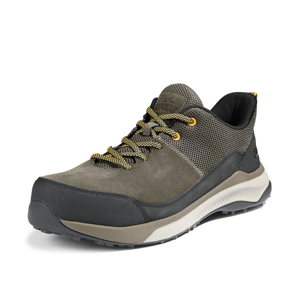 Chaussure de sécurité et de athletique Kodiak Quicktrail en cuir à bout composite pour hommes 835CFS - Vert Fossile - Image 4