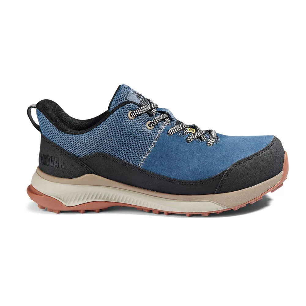 Chaussure de sécurité et de athletique Kodiak Quicktrail en cuir à bout composite pour femmes 835BIN - Indigo - Image 4