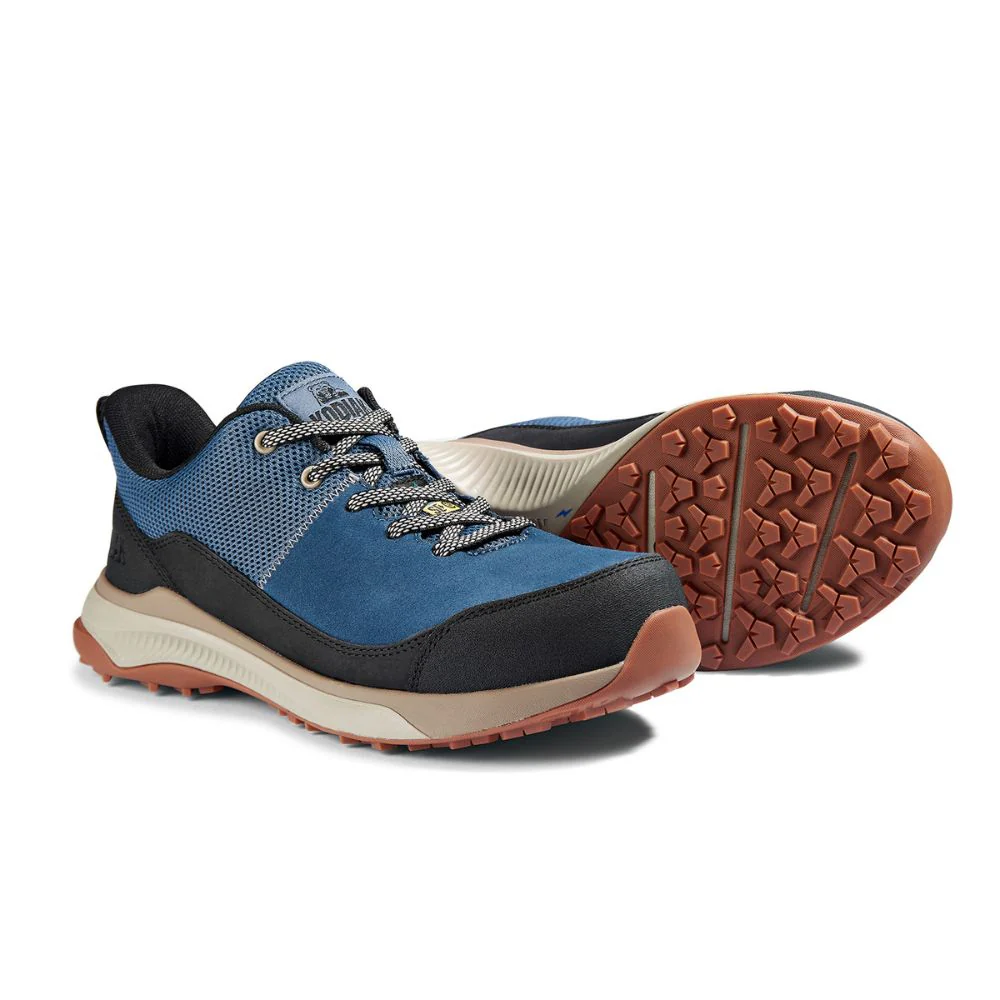 Chaussure de sécurité et de athletique Kodiak Quicktrail en cuir à bout composite pour femmes 835BIN - Indigo - Image 5