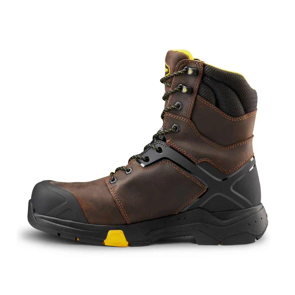 Botte de sécurité imperméable Carbine Terra 8 po pour hommes, à embout composite TR0A4TCRBRN - Brun - Image 5