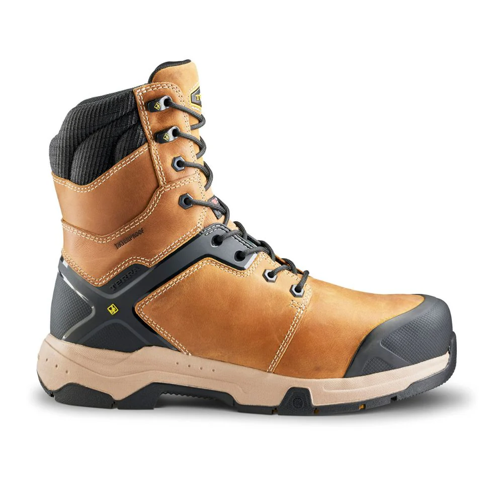 Botte de sécurité imperméable Carbine Terra 8 po pour hommes, à embout composite TR0A4TCRFWE - Image 2