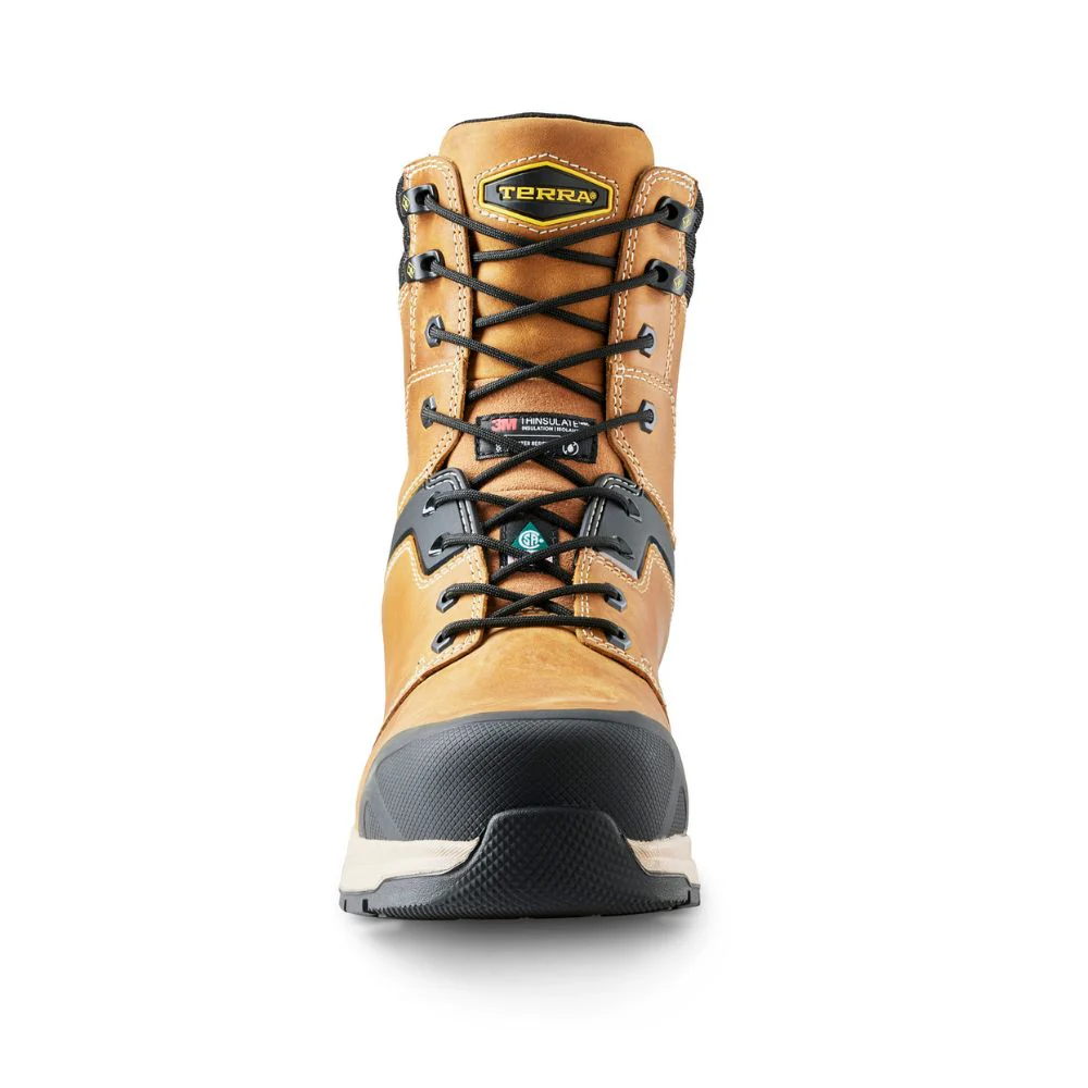 Botte de sécurité imperméable Carbine Terra 8 po pour hommes, à embout composite TR0A4TCRFWE - Image 6