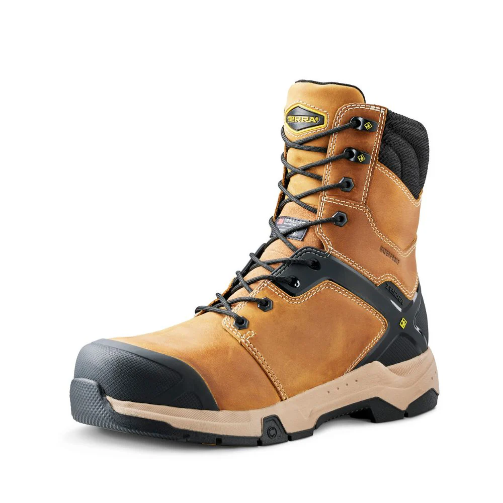 Botte de sécurité imperméable Carbine Terra 8 po pour hommes, à embout composite TR0A4TCRFWE - Image 7