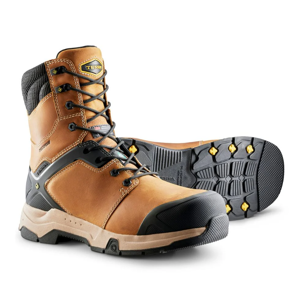 Botte de sécurité imperméable Carbine Terra 8 po pour hommes, à embout composite TR0A4TCRFWE - Image 8