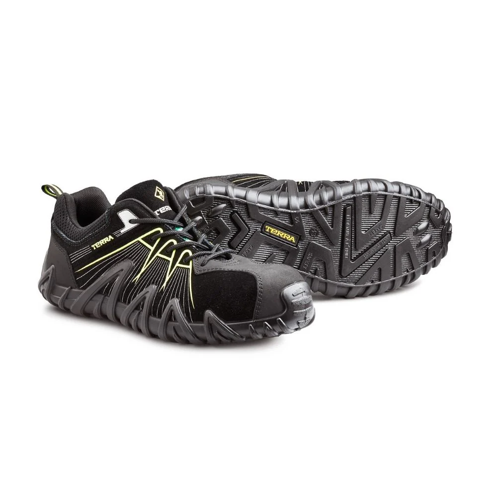 Chaussure de sécurité Spider X Terra pour hommes, à embout composite - Jaune - Image 8