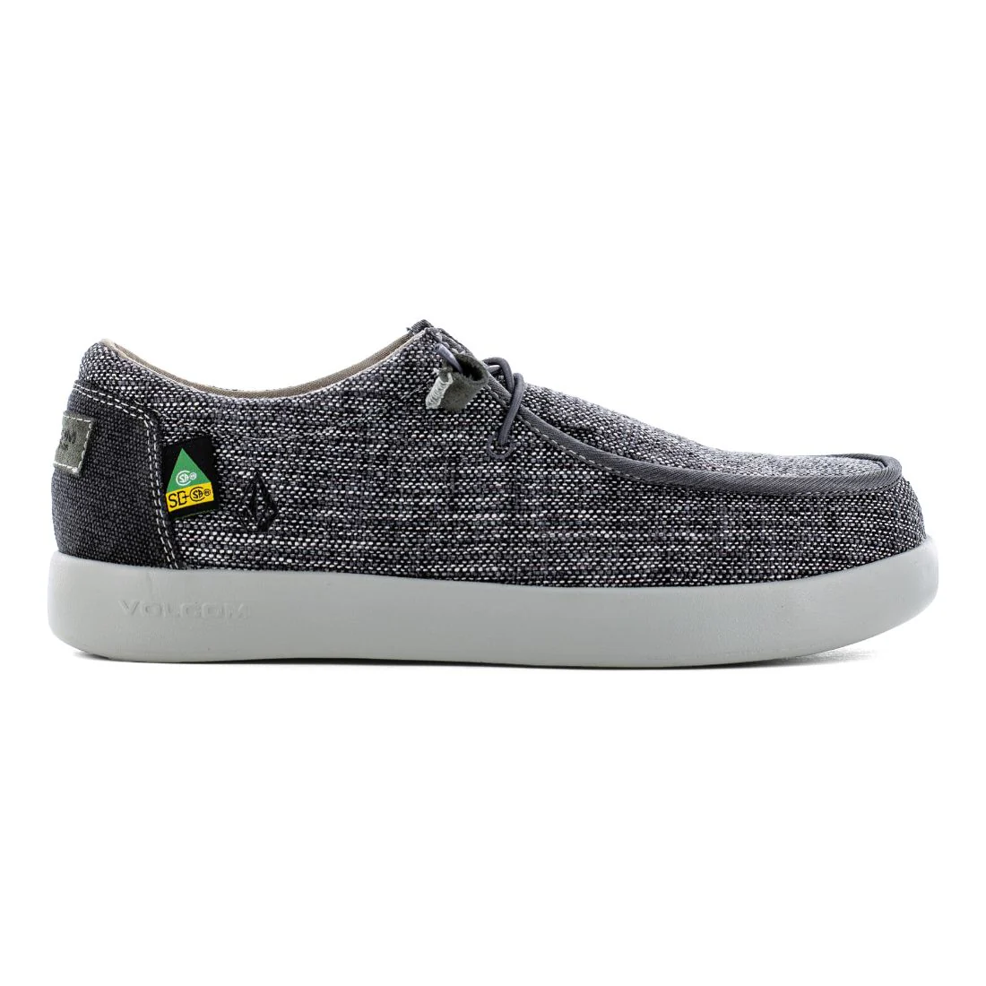 Chaussure de skate à enfiler unisexe Volcom Chill à embout composite SD+ Safety CSA VC30801 - Gris - Image 2