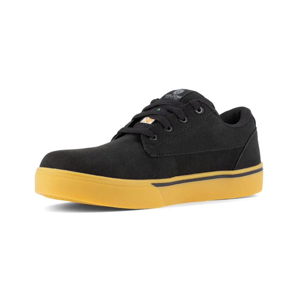 Chaussure de skate CSA de sécurité à embout composite unisexe Volcom VC30117 - Noir/Jaune - Image 5