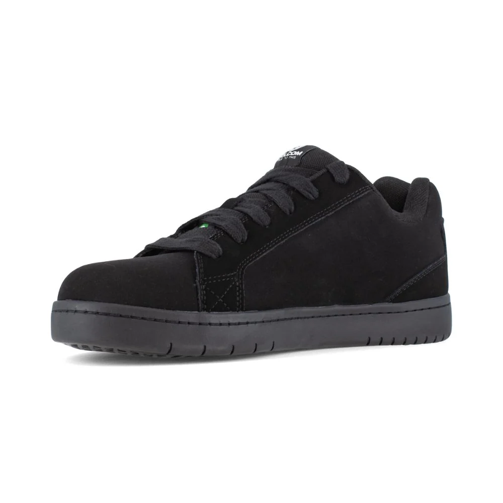 Chaussure de skate Volcom Stone unisexe à embout composite SD+ Safety CSA VC30471 - Noir - Image 2