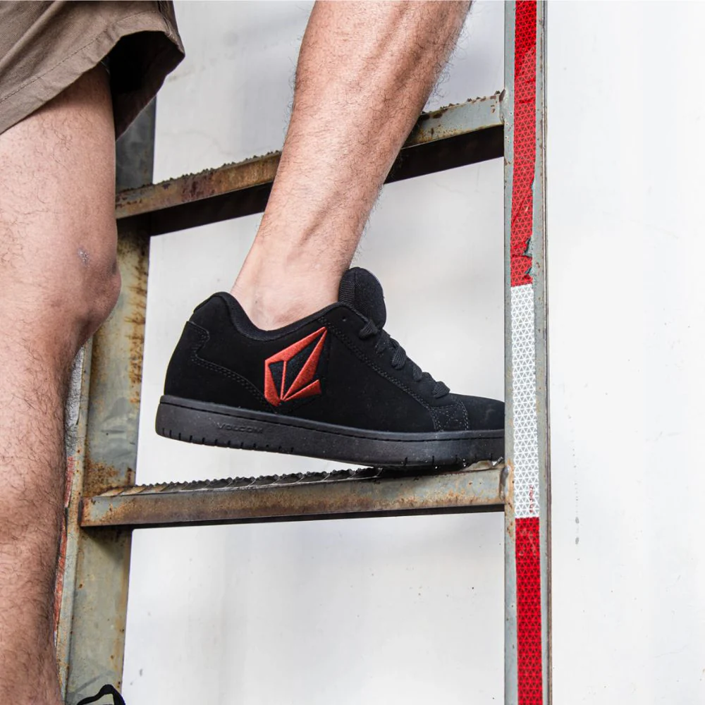 Chaussure de skate Volcom Stone unisexe à embout composite SD+ Safety CSA VC30471 - Noir - Image 5