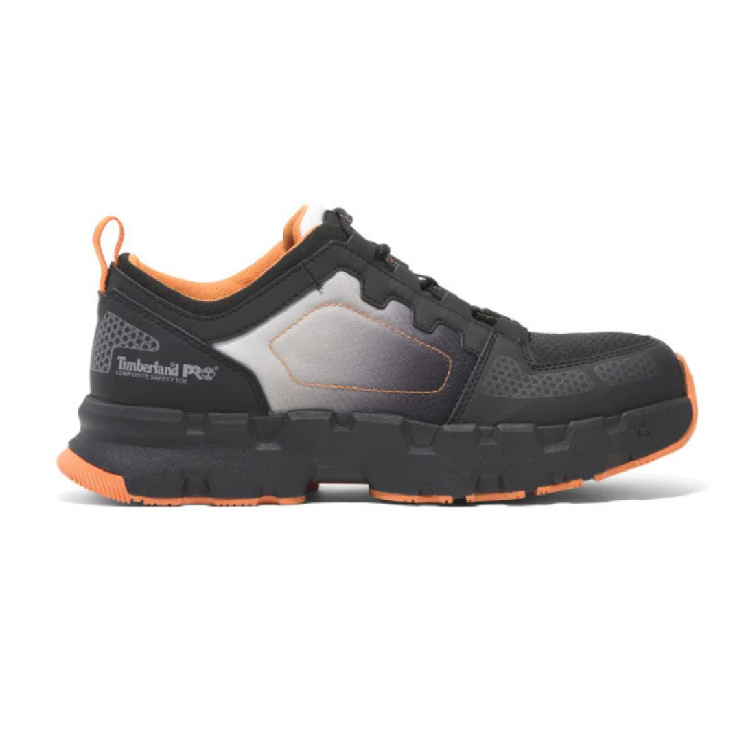 Chaussure de travail athlétique à bout composite Powertrain EV Timberland PRO pour hommes TB0A66SKEEM - Noir/Orange - Image 3