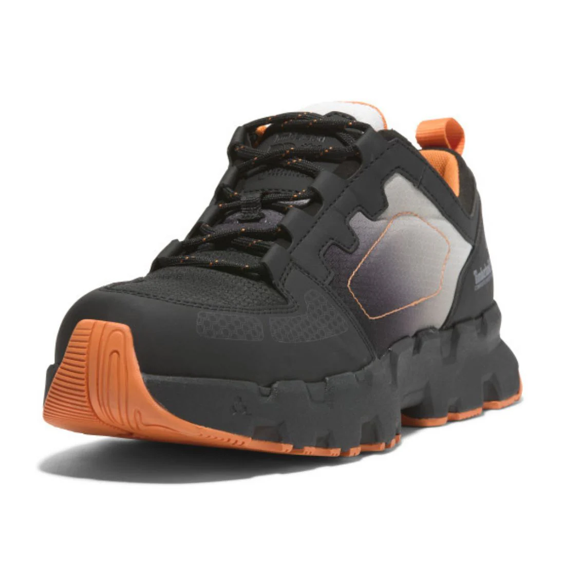 Chaussure de travail athlétique à bout composite Powertrain EV Timberland PRO pour hommes TB0A66SKEEM - Noir/Orange - Image 4