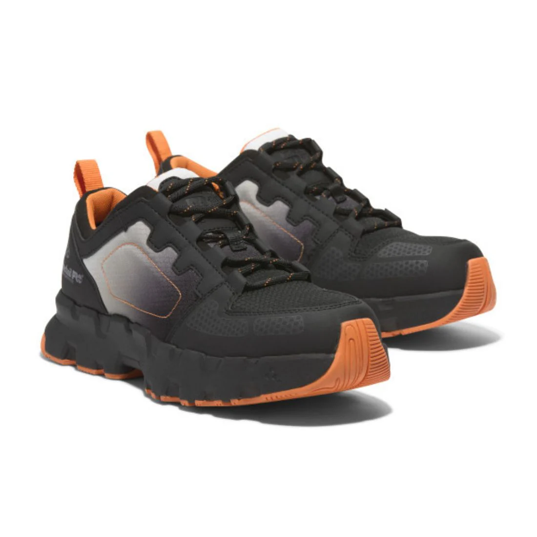 Chaussure de travail athlétique à bout composite Powertrain EV Timberland PRO pour hommes TB0A66SKEEM - Noir/Orange - Image 8