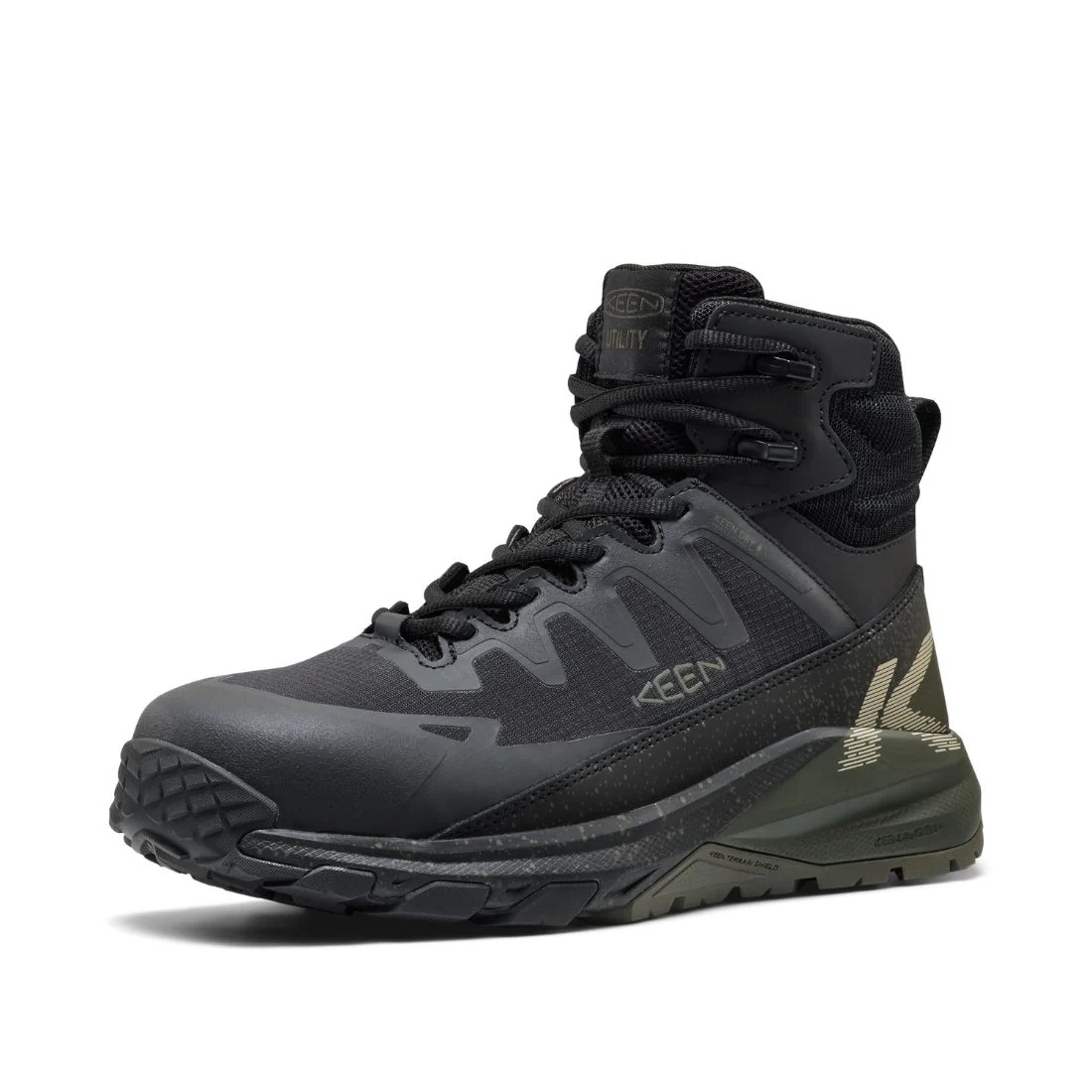 Chaussure de travail Keen Targhee Blur MID 1032525 pour homme, imperméable, à embout composite. - Image 3