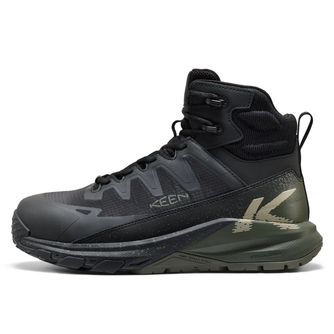 Chaussure de travail Keen Targhee Blur MID 1032525 pour homme, imperméable, à embout composite. - Image 4