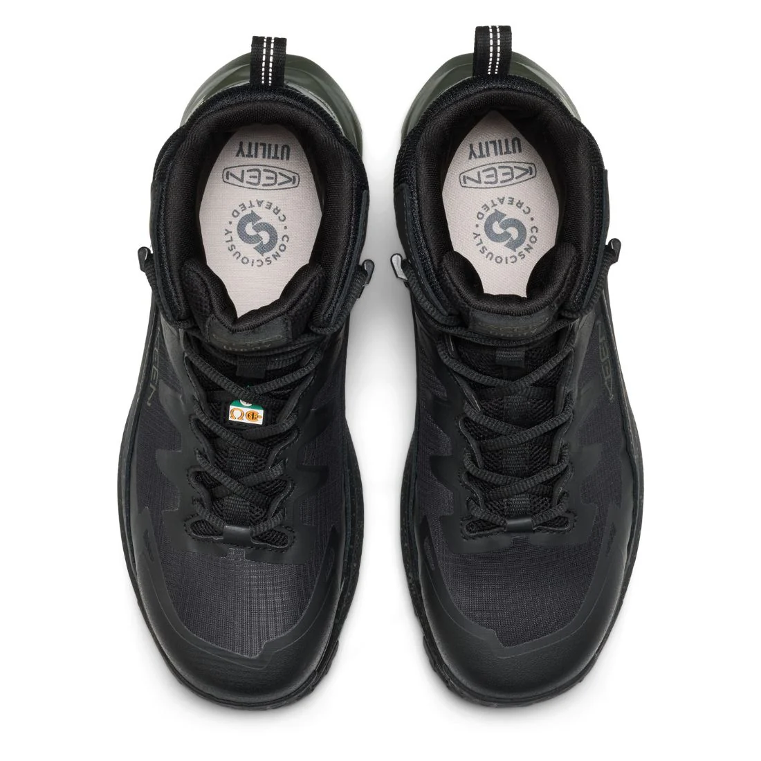 Chaussure de travail Keen Targhee Blur MID 1032525 pour homme, imperméable, à embout composite. - Image 8