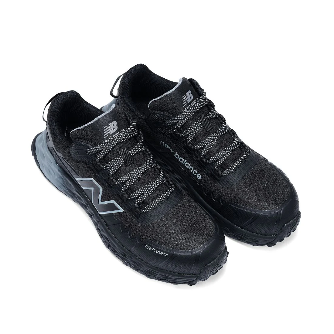 Chaussure de travail légère CSA à embout composite New Balance Fresh Foam Cremorne pour hommes MCFCEHP-B - Noir/Gris - Image 11