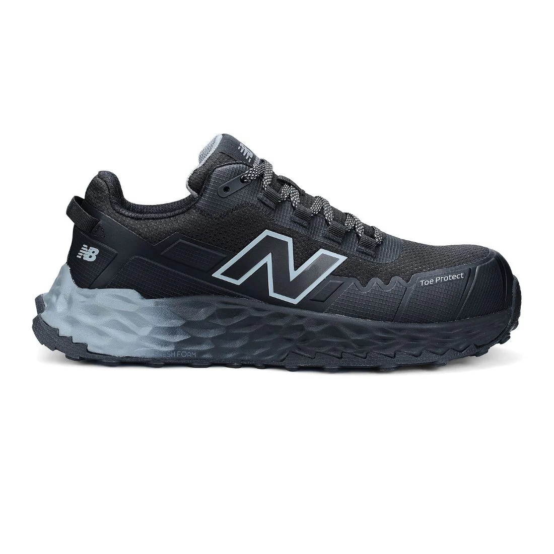 Chaussure de travail légère CSA à embout composite New Balance Fresh Foam Cremorne pour hommes MCFCEHP-B - Noir/Gris - Image 3