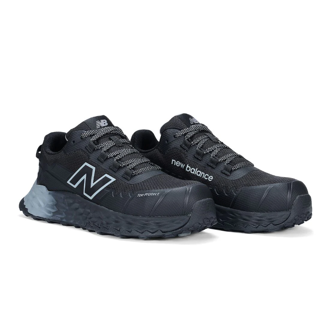 Chaussure de travail légère CSA à embout composite New Balance Fresh Foam Cremorne pour hommes MCFCEHP-B - Noir/Gris - Image 8