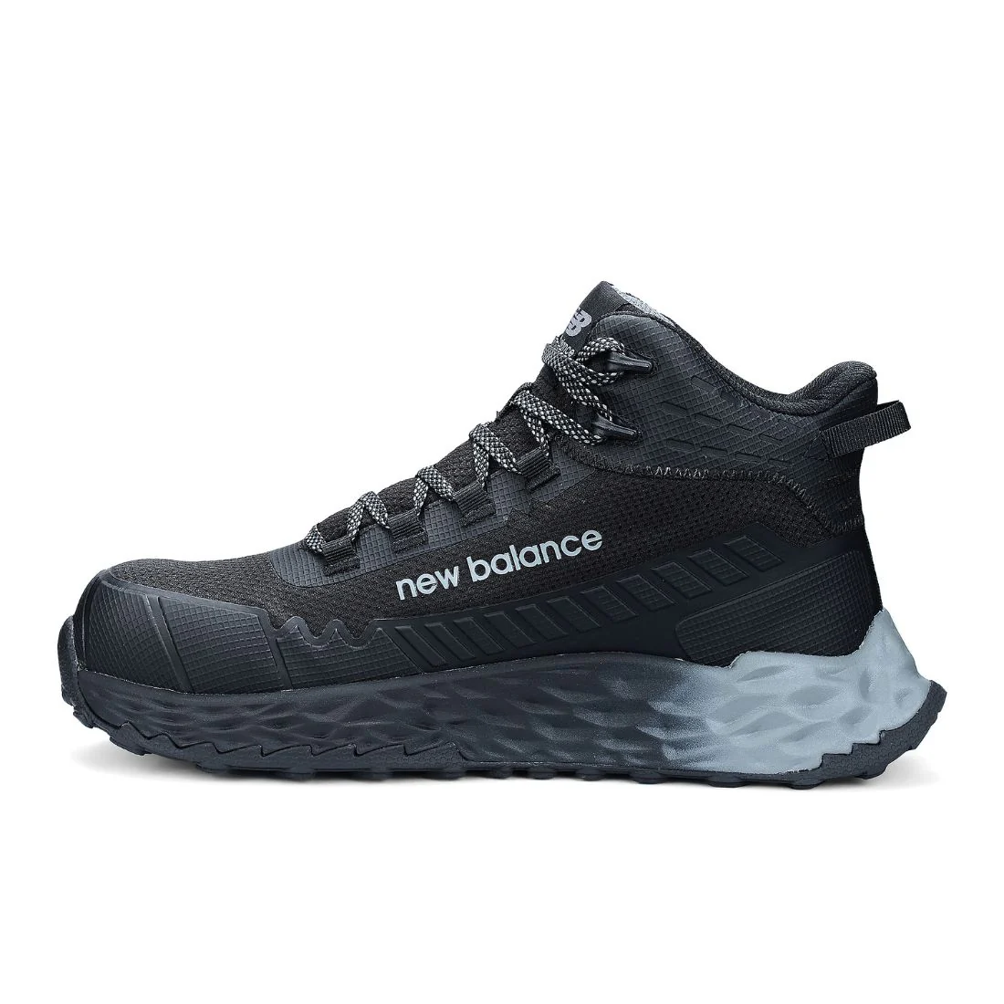 Chaussure de travail MID CSA légère à embout composite New Balance Fresh Foam Cremorne pour hommes MCFCMEHP-B - Noir/Gris - Image 4