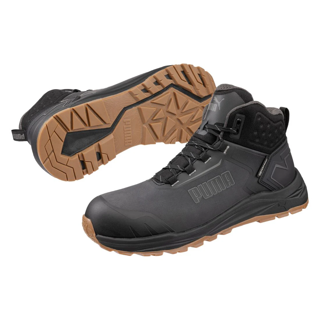 Chaussure de travail mi-haute Puma Work Fusion pour homme imperméable à embout composite athlétique et de randonnée 635613 - Image 7