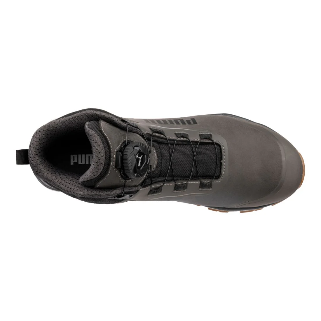 Chaussure de travail Puma Work Fusion Trail Laçage DISQUE pour homme, imperméable, à embout composite  mi-haute, athlétique de randonnée 635623 - Image 8