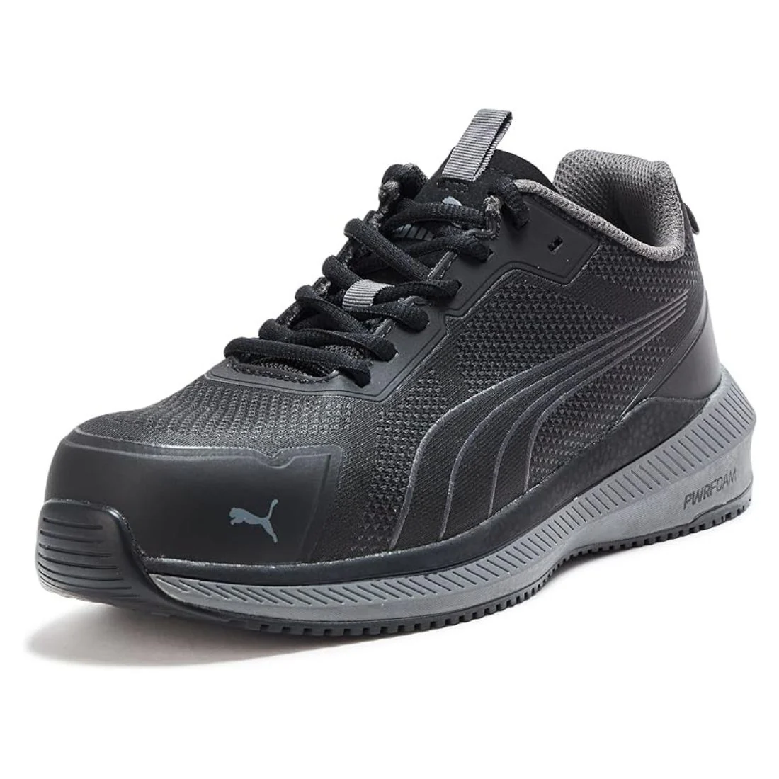 Chaussure de travail Puma Work Slide pour homme, embout composite, homologuée CSA 645143 - Noir/Gris - Image 5