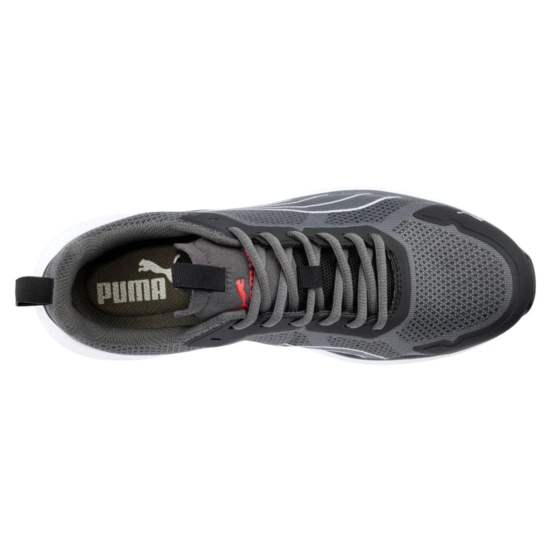 Chaussure de travail Puma Work Slide SD pour homme, embout composite homologuée CSA 645153 - Noir/Gris - Image 6
